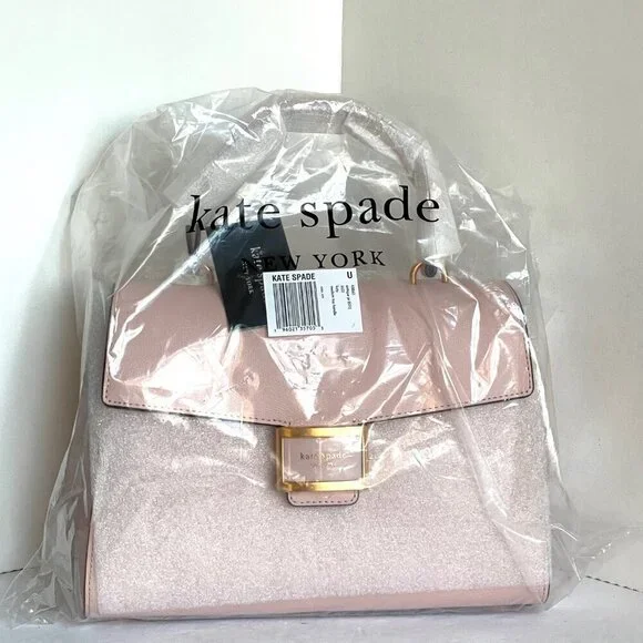 Kate Spade Katy Medium Top-Handle Crossbody Bag Antique Pink Leather Shoulder - Picture 5 of 11